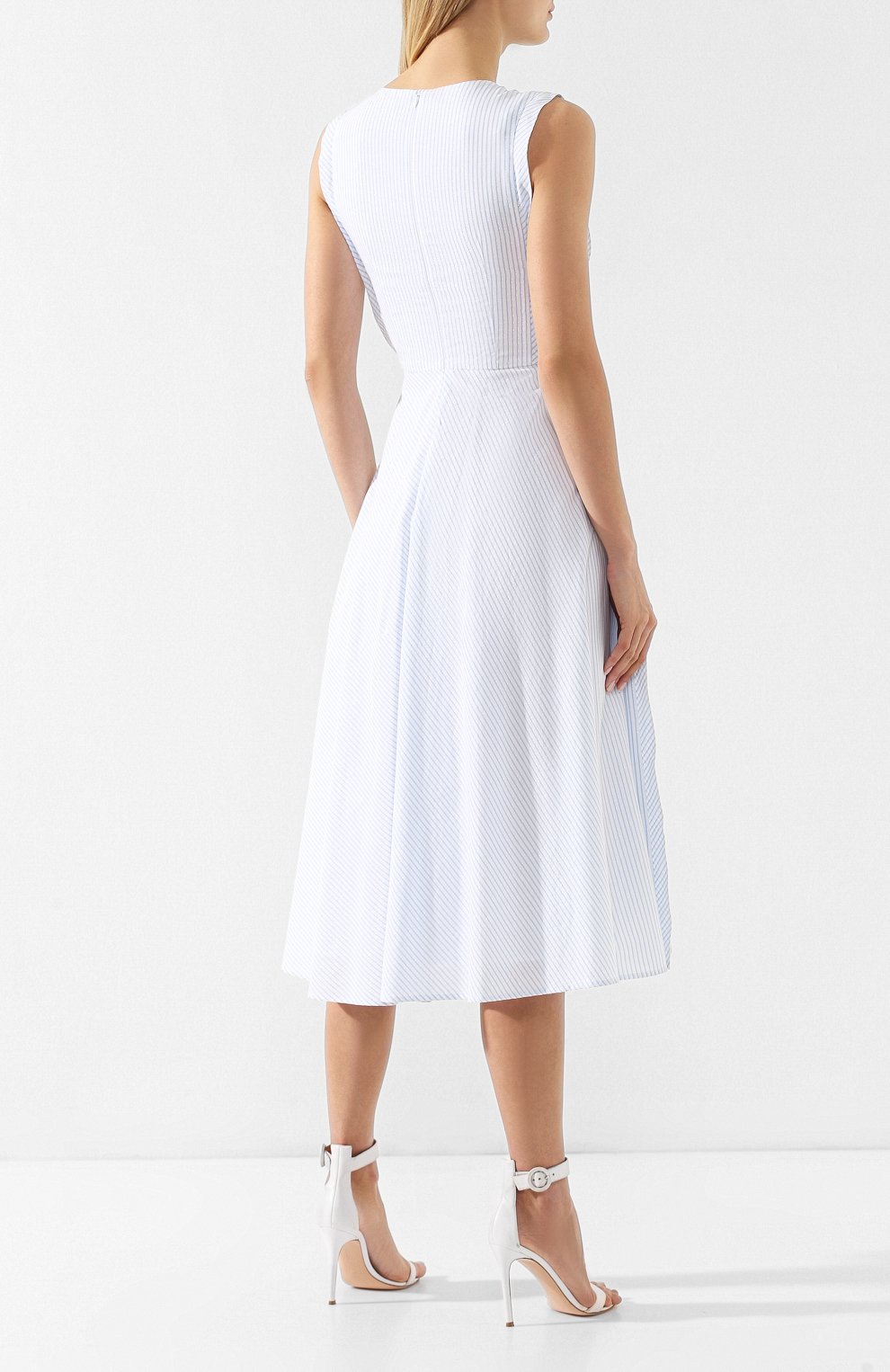 Приталенное платье в полоску TEREKHOV GIRL, арт. 2D082/3333.ST141/S19, фото 4