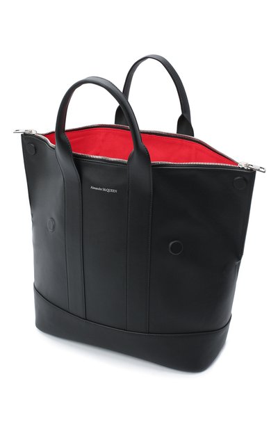 Кожаная сумка ALEXANDER MCQUEEN, арт. 575546/1C00N, фото 4