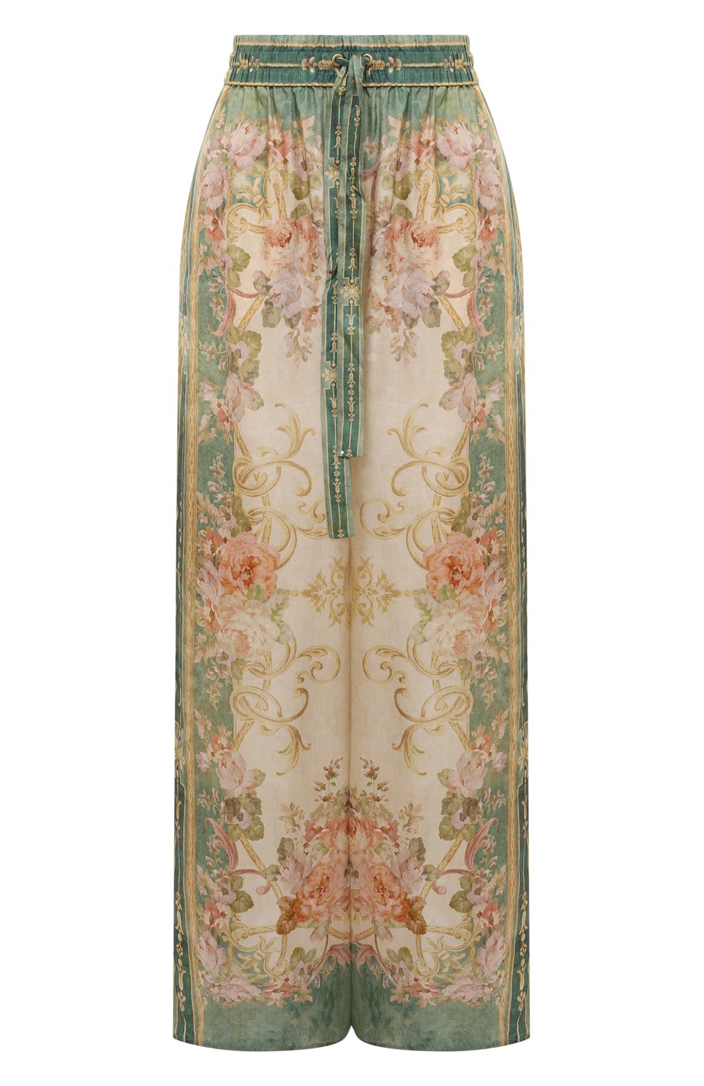 Шелковые брюки ZIMMERMANN, арт. 8329PRS242, фото 1