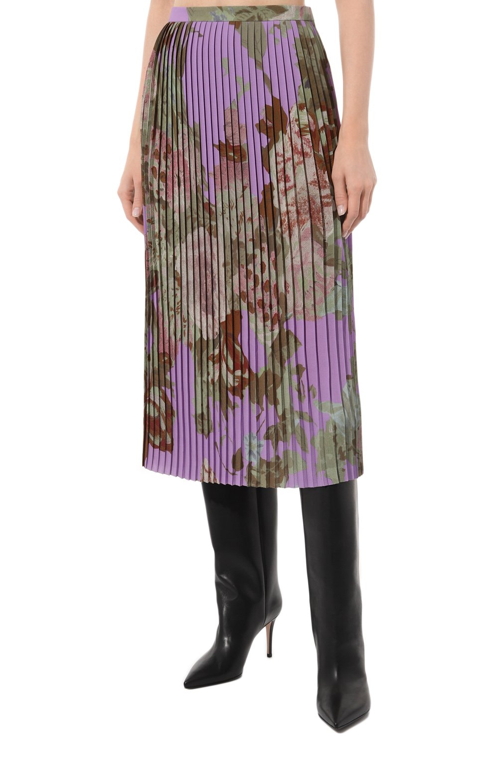 Плиссированная юбка DRIES VAN NOTEN, арт. 232-010801-7011, фото 3