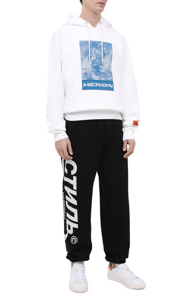 Хлопковое худи HERON PRESTON, арт. HMBB015R21JER0020145, фото 2