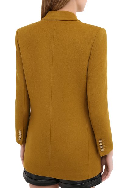 Жакет из шерсти и кашемира SAINT LAURENT, арт. 637559/Y7B88, фото 4