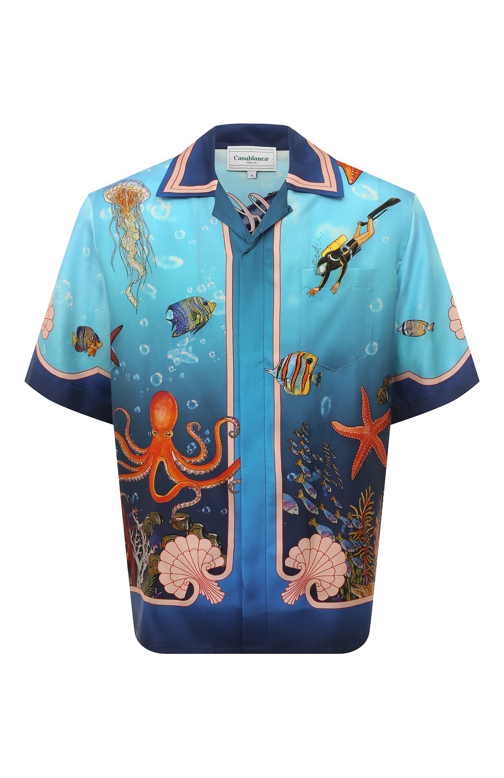 Шелковая сорочка CASABLANCA, арт. MS23-SH-003-07, фото 1