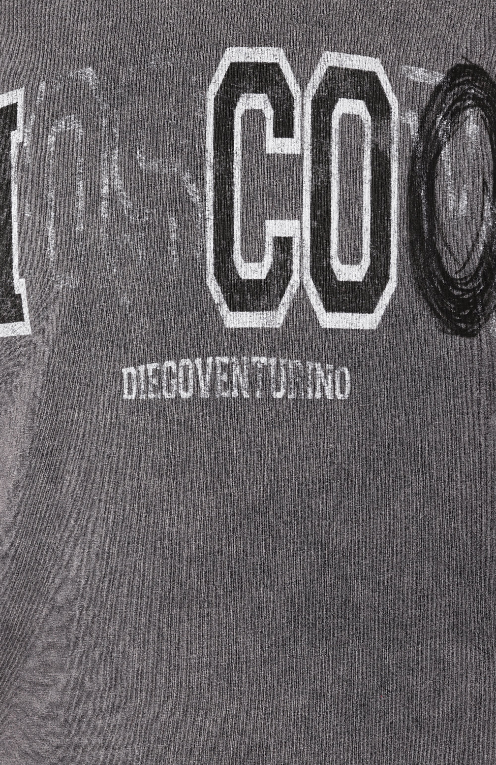 Хлопковый лонгслив DIEGO VENTURINO, арт. DVTS-MLCC00L, фото 6