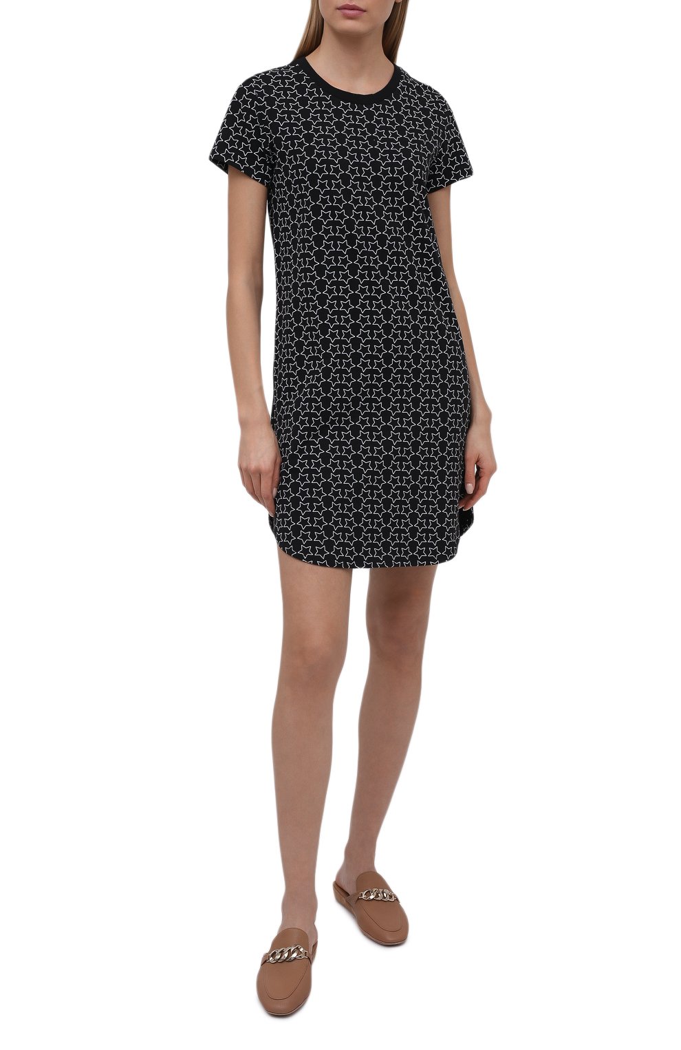Хлопковая сорочка CALVIN KLEIN черного цвета по цене 5810 руб., арт. QS6358E, фото 2 Хлопковая сорочка CALVIN KLEIN, арт. QS6358E, фото 2