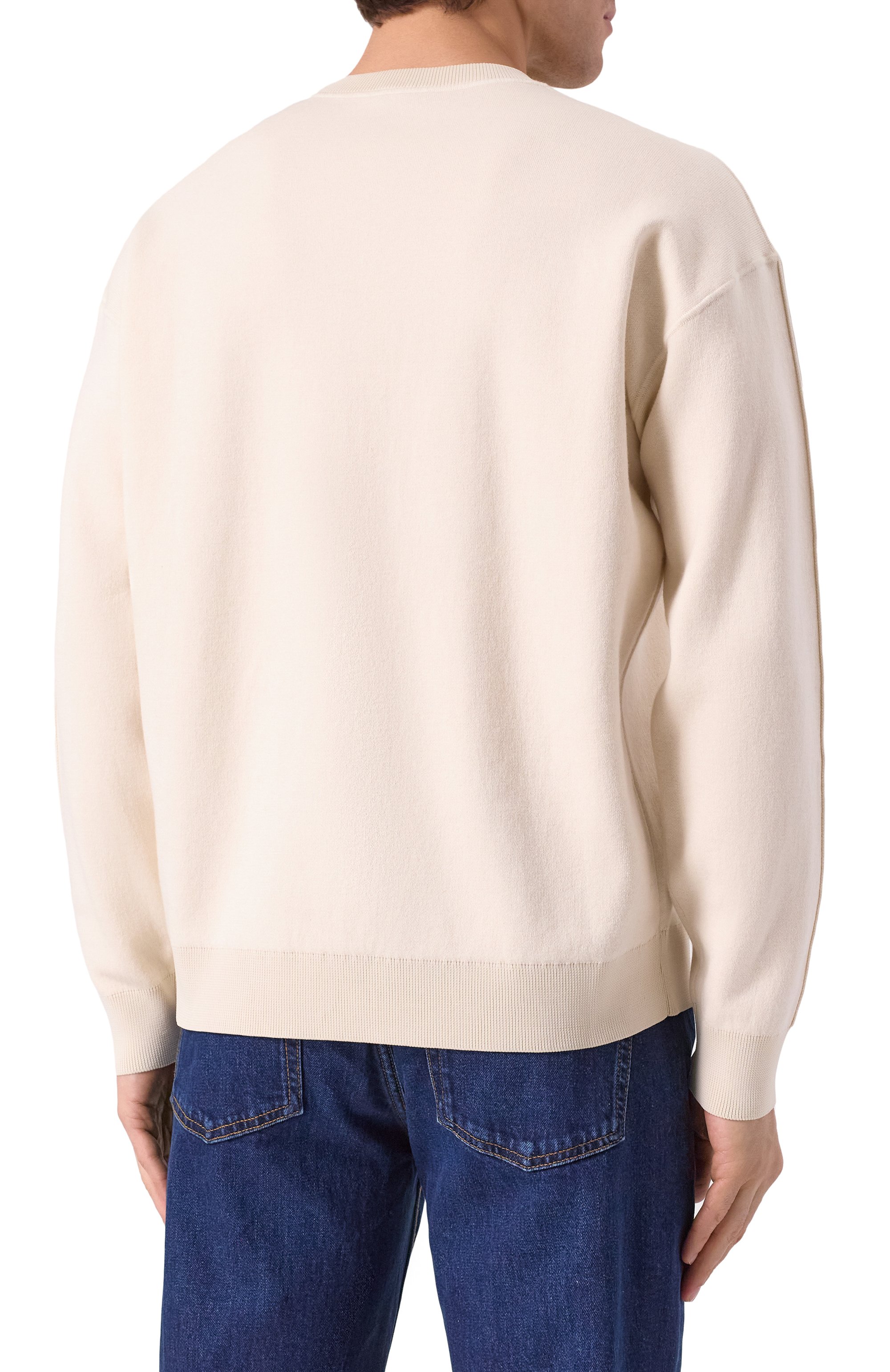 Джемпер из хлопка и шерсти BOSS, арт. 50519624, фото 4