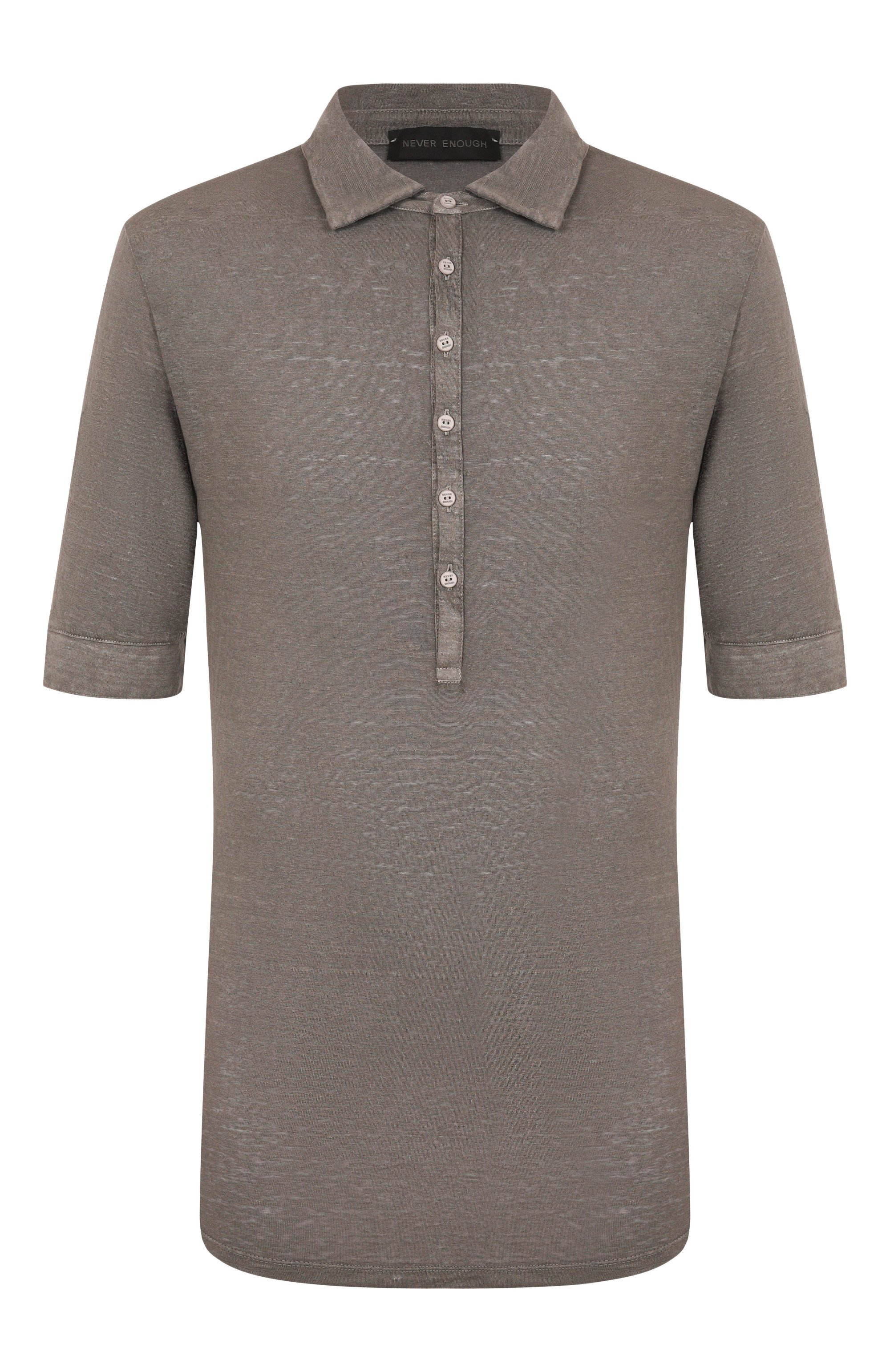 Льняное поло NEVER ENOUGH, арт. MP0007, фото 1