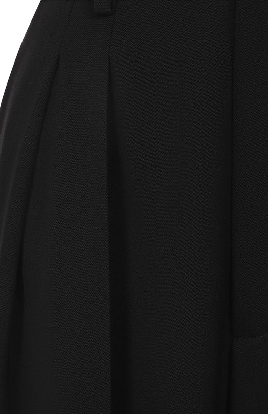 Шерстяные брюки Saint Laurent 824389/Y7E63 Чёрный  824389/Y7E63 Фото 6