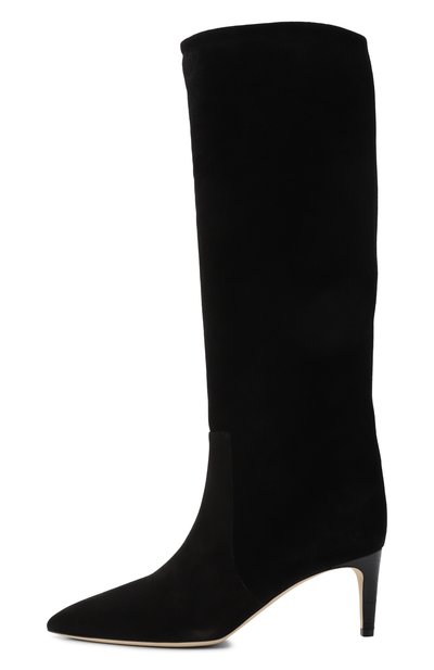 Замшевые сапоги stiletto 60 PARIS TEXAS черного цвета по цене 99500 руб., арт. PX504/XV003, фото 4 Замшевые сапоги stiletto 60 PARIS TEXAS, арт. PX504/XV003, фото 4