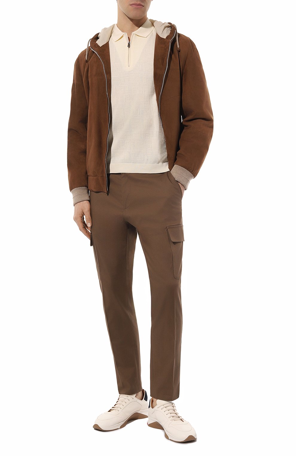 Хлопковое поло CORNELIANI, арт. 93G515-9325021, фото 2