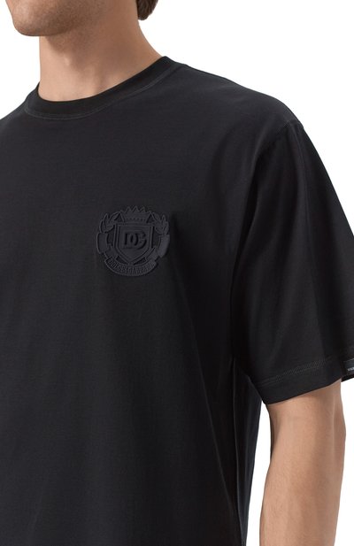 Хлопковая футболка DOLCE & GABBANA, арт. G8PN9Z/G7NYJ, фото 5