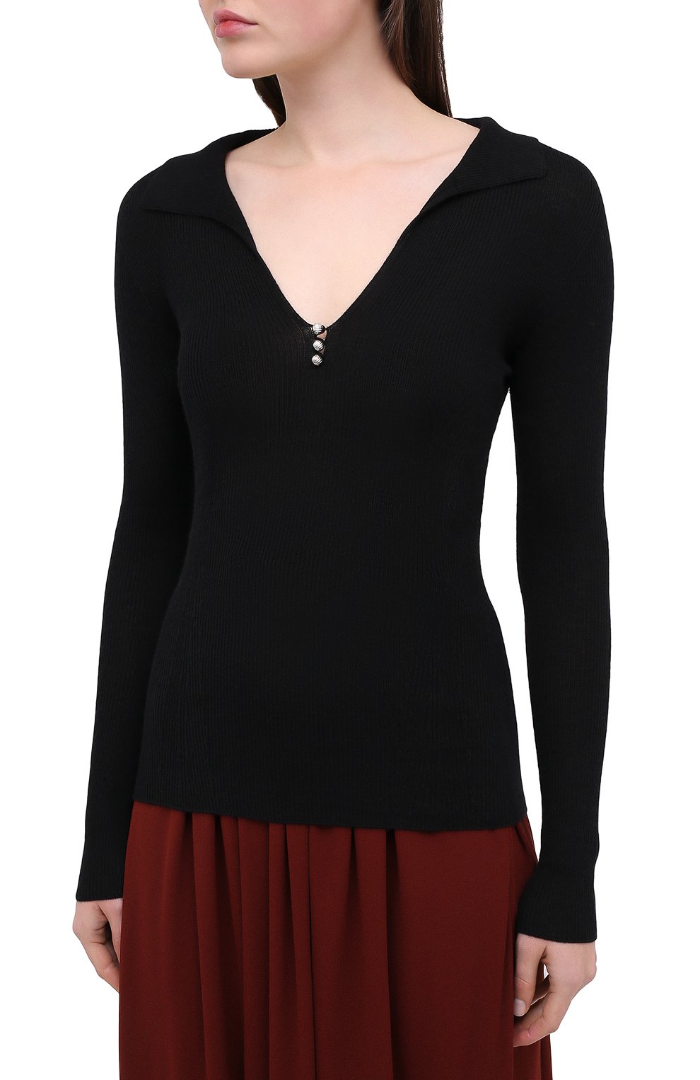 Пуловер из кашемира и шелка LANVIN, арт. RW-T0648M-MA13-H20, фото 3