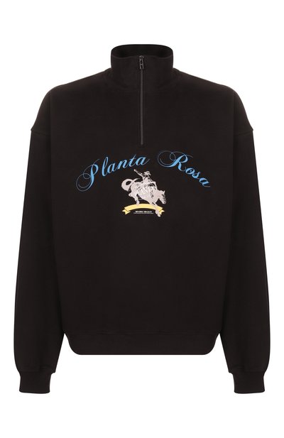 Мужские хлопковый свитшот PLANTA ROSA, арт. PR/A1/RODEO-SOLITUDE/370VELVET