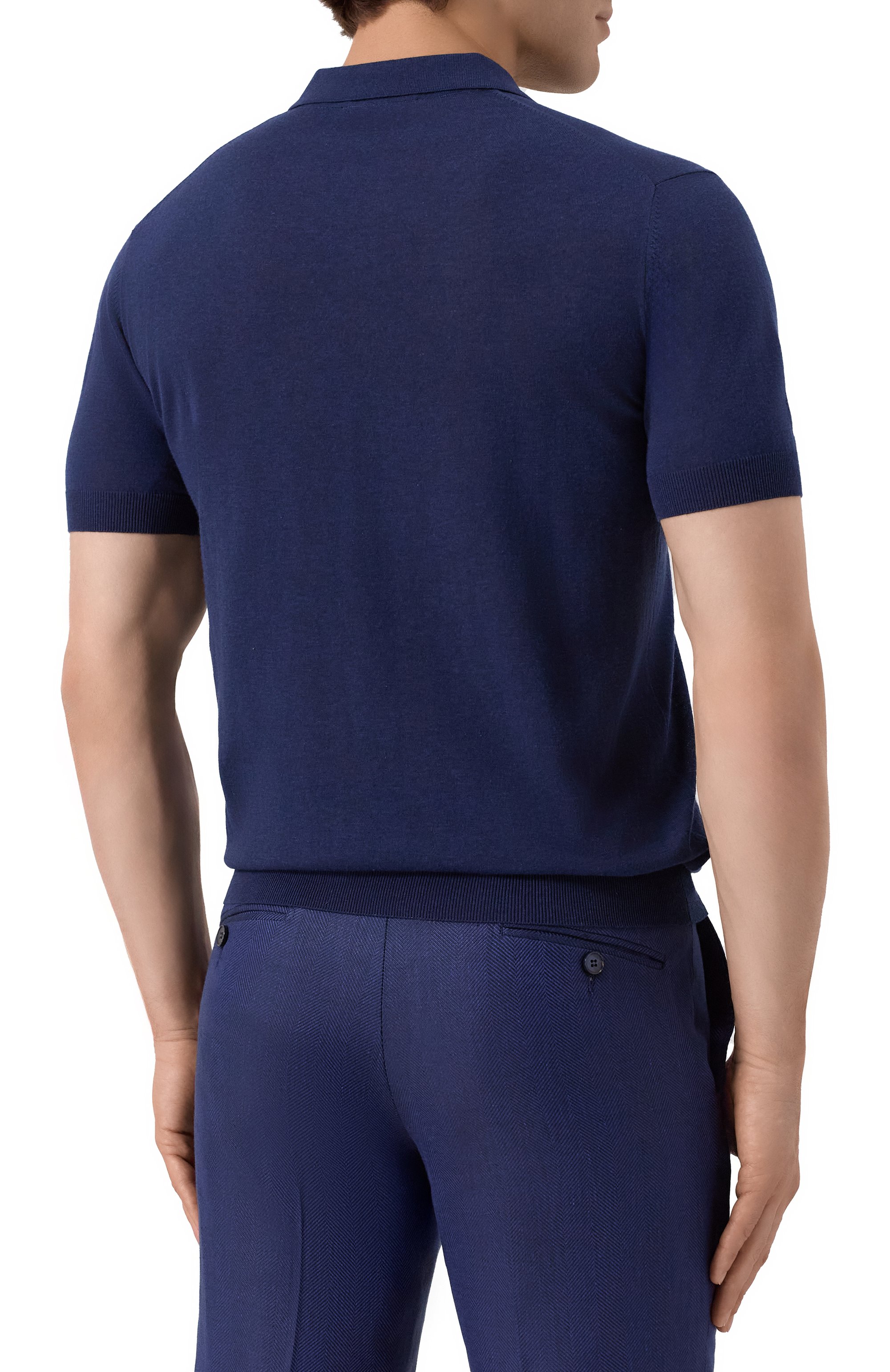 Хлопковое поло L.B.M. 1911, арт. 6410/59043, фото 4