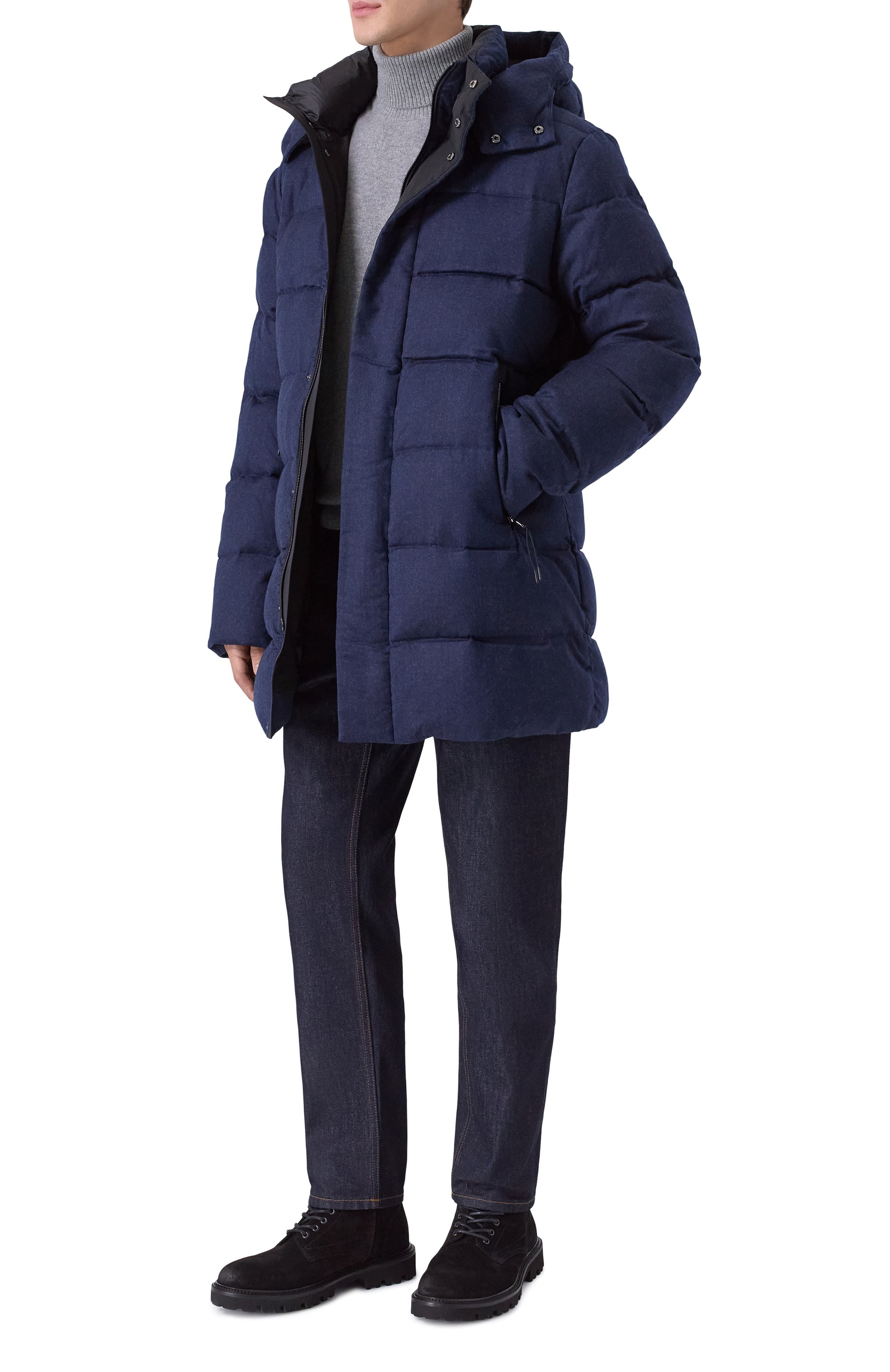 Шерстяной пуховик HETREGO, арт. 8P422/PAW, фото 2