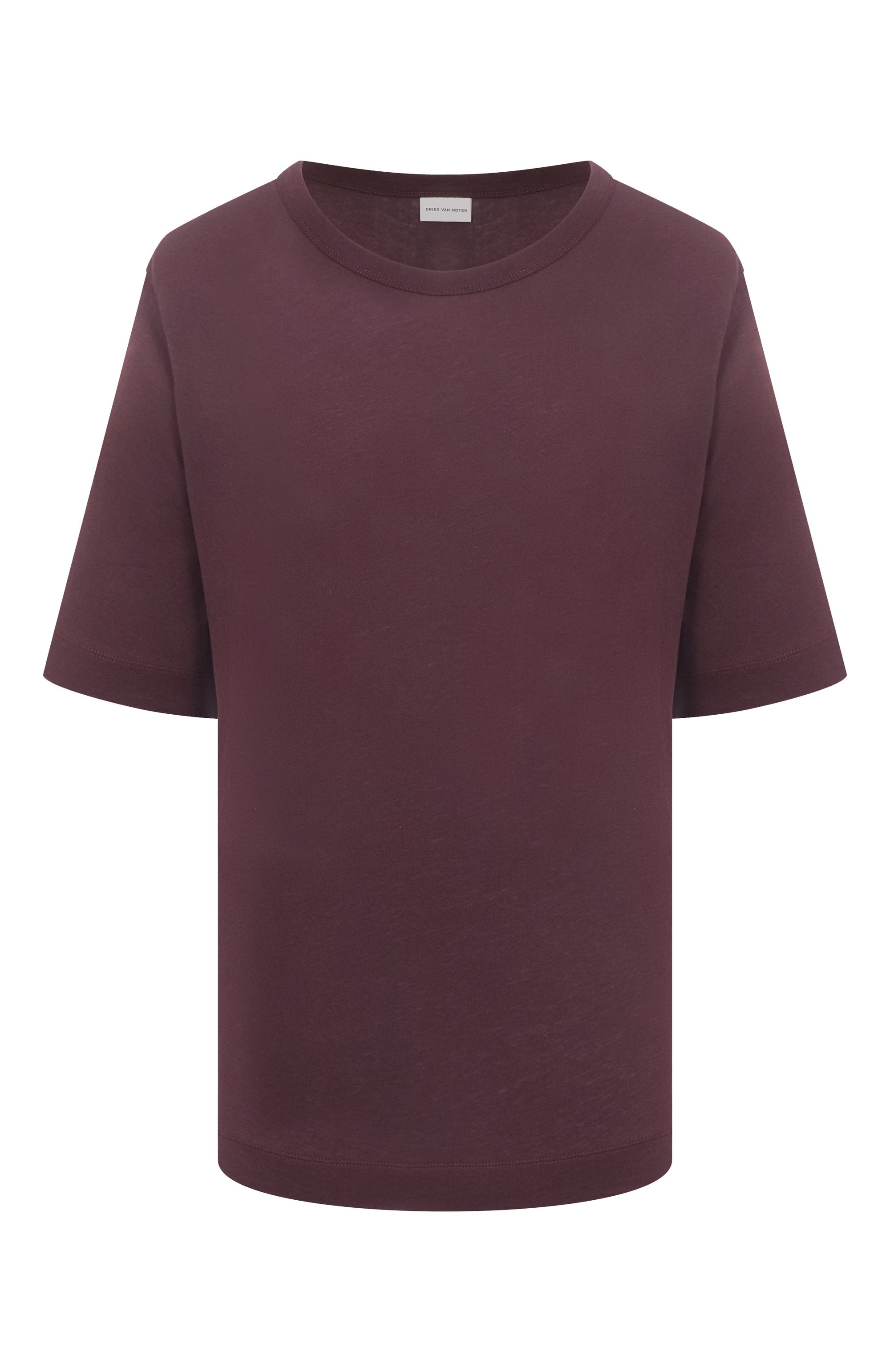 Хлопковая футболка DRIES VAN NOTEN, арт. 251-011126-1630, фото 1