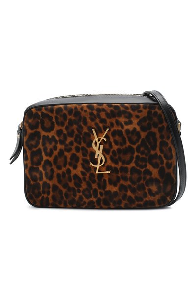 Кожаная сумка lou medium SAINT LAURENT, арт. 612542/1Q12M, фото 5