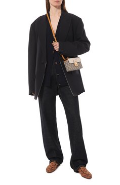 Женские сабо gg princetown GUCCI оранжевого цвета, арт. 475094 9SF10 | Фото 2 (Каблук высота: Низкий; Подошва: Плоская; Материал внутренний: Натуральная кожа; Нос: Не проставлено; Каблук тип: Устойчивый; Материал внешний: Натуральная кожа)