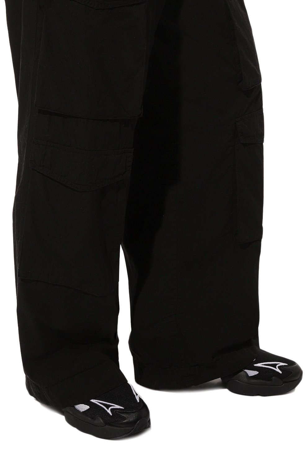 Текстильные кроссовки ren Y-3 черно-белого цвета по цене 54350 руб., арт. FX7255, фото 3 Текстильные кроссовки ren Y-3, арт. FX7255, фото 3