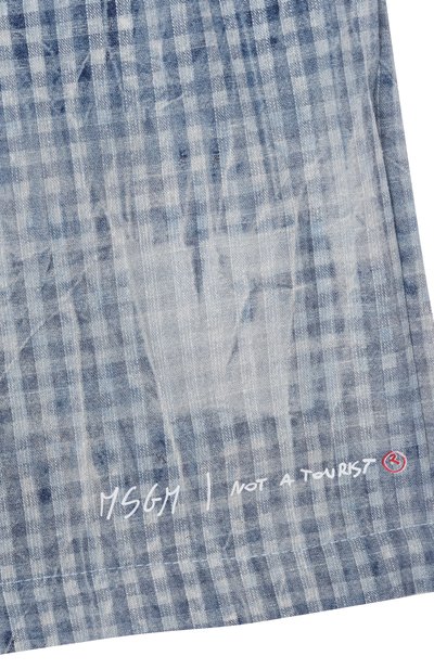 Хлопковые шорты MSGM KIDS, арт. S6MSJBBE147, фото 3