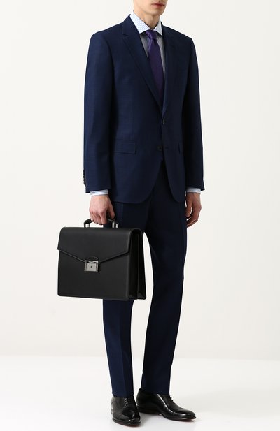 Кожаный портфель с клапаном BRIONI, арт. 0ITB0L/P6751, фото 2