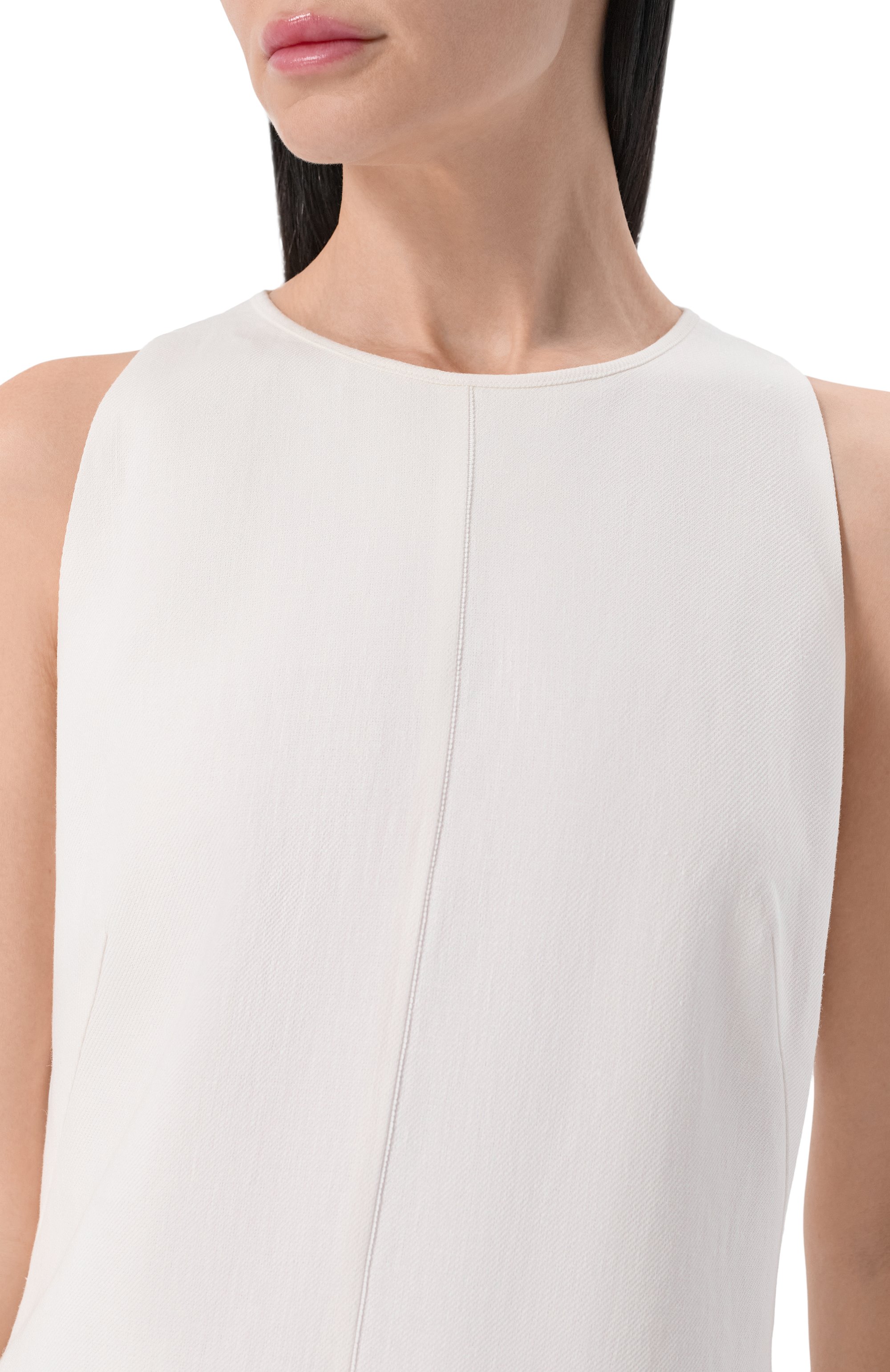 Платье изо льна и вискозы BOSS, арт. 50557447, фото 4