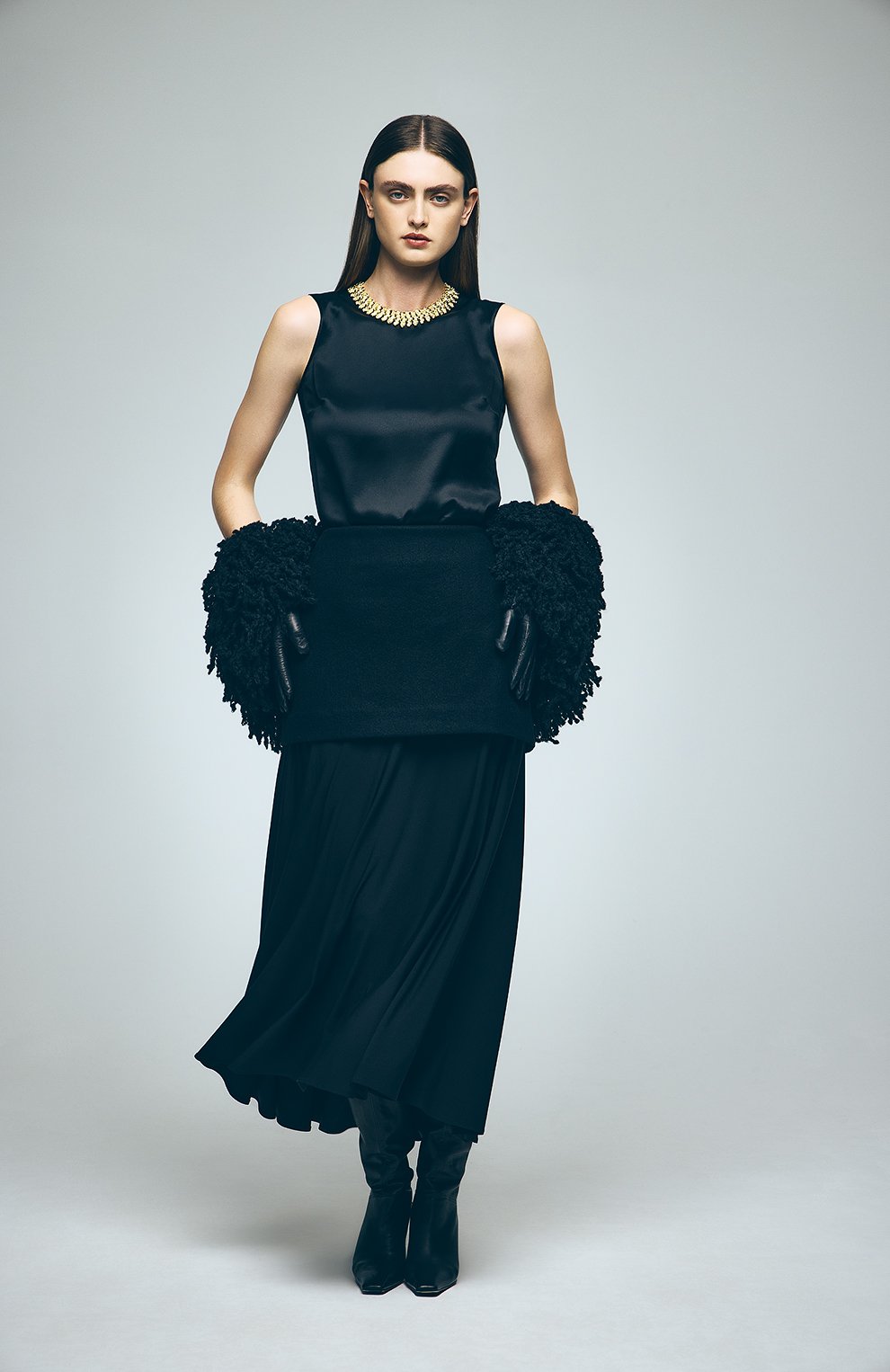 Шерстяная юбка JIL SANDER, арт. J02MA0222/J20050, фото 6