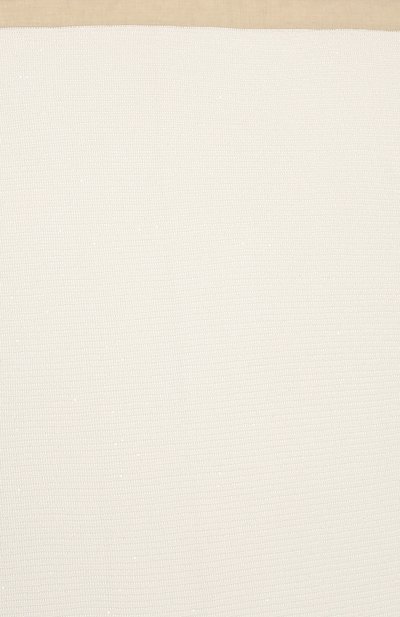 Одеяло из хлопка и льна BRUNELLO CUCINELLI белого цвета по цене 159500 руб., арт. B7058L021, фото 3 Одеяло из хлопка и льна BRUNELLO CUCINELLI, арт. B7058L021, фото 3