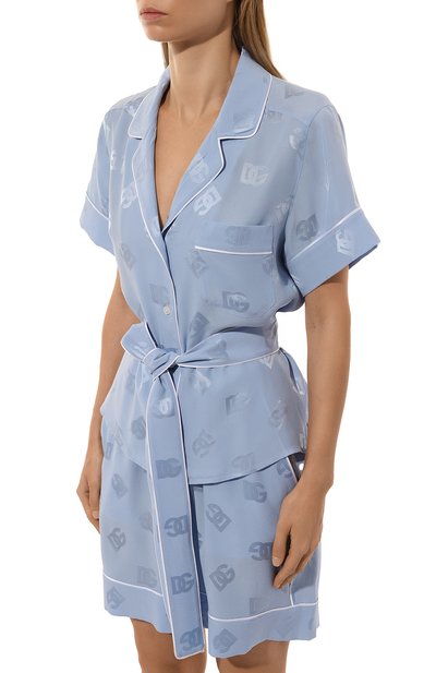 Шелковая блузка DOLCE & GABBANA, арт. F5G67T/FJ1J0, фото 3