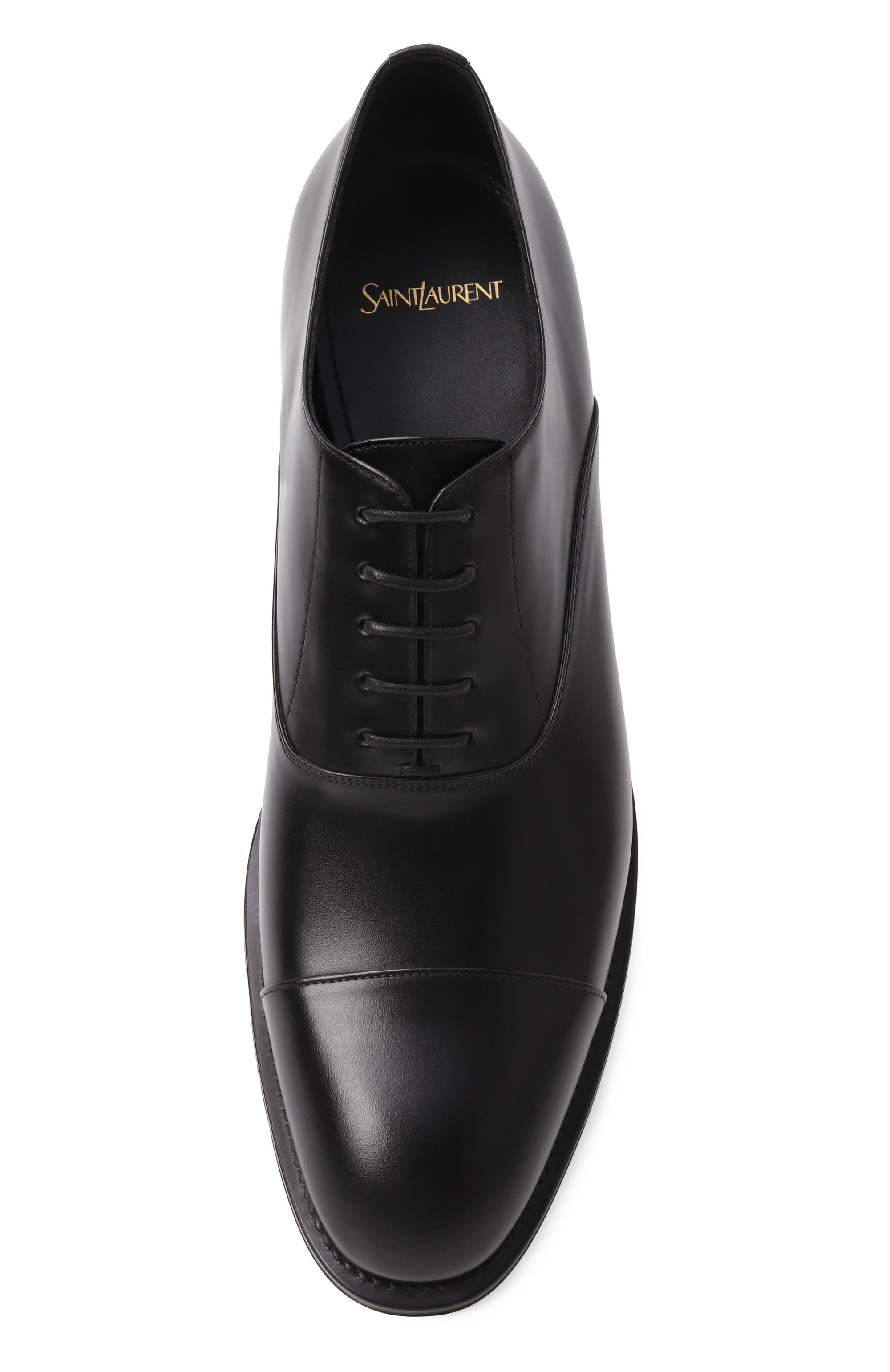 Кожаные оксфорды adrien SAINT LAURENT, арт. 838021/AAE5G, фото 6