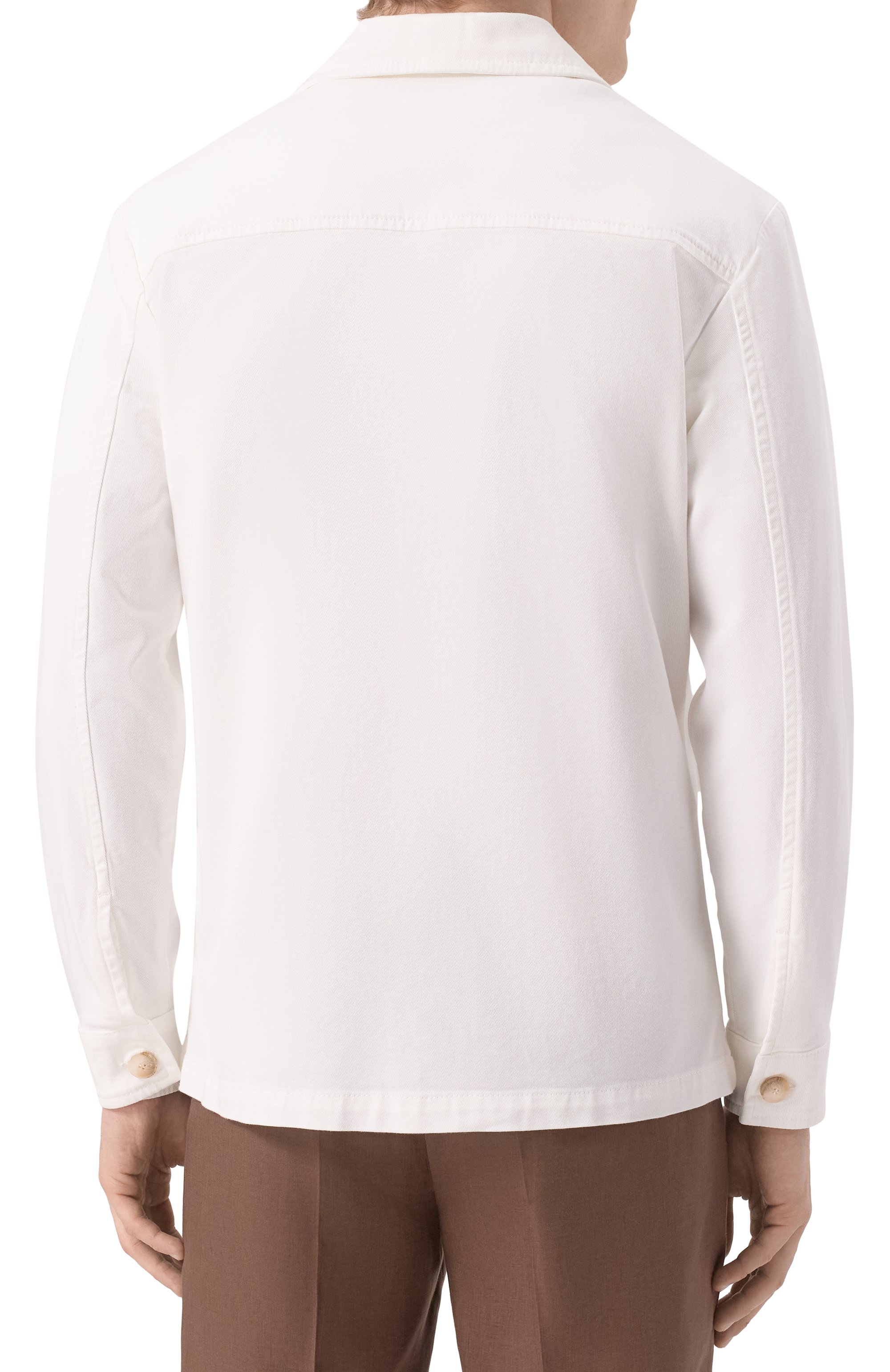 Хлопковая куртка-рубашка GRAN SASSO, арт. 78189/50302, фото 4