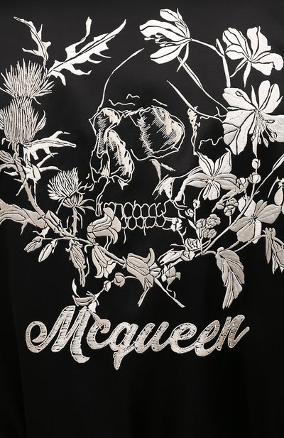 Шерстяной бомбер ALEXANDER MCQUEEN, арт. 615619/QPU89, фото 5