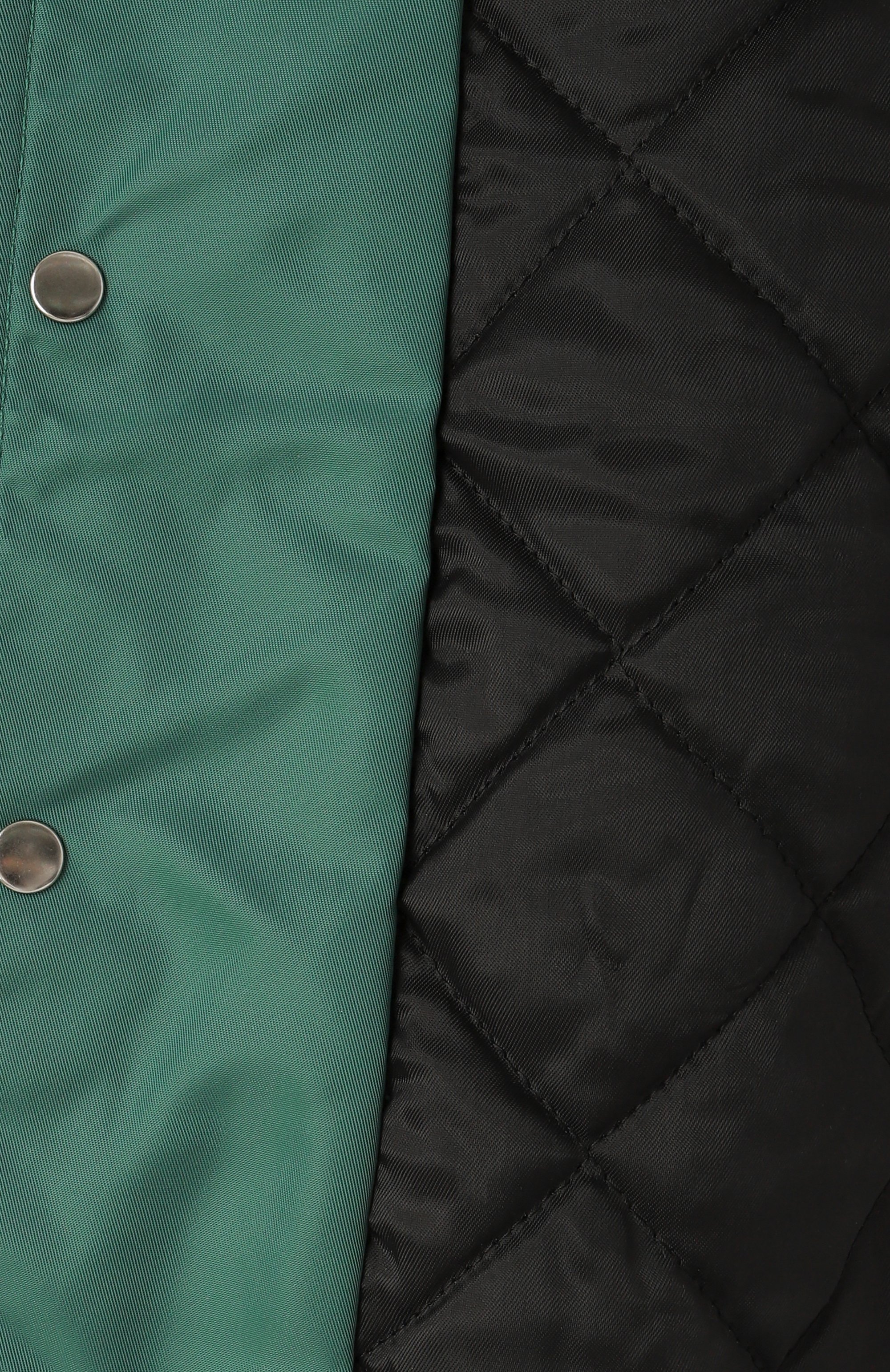 Бомбер SPORTY AND RICH зеленого цвета по цене 69950 руб., арт. JA021516232GR03, фото 7 Бомбер SPORTY AND RICH, арт. JA021516232GR03, фото 7