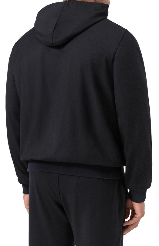 Шерстяная толстовка Capobianco 19M406.FL00./58 Синий  19M406.FL00./58 Фото 4