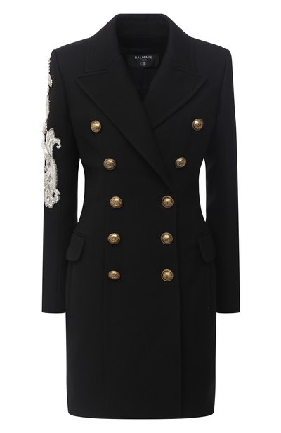 Женское шерстяное пальто BALMAIN, арт. UF19572/P050