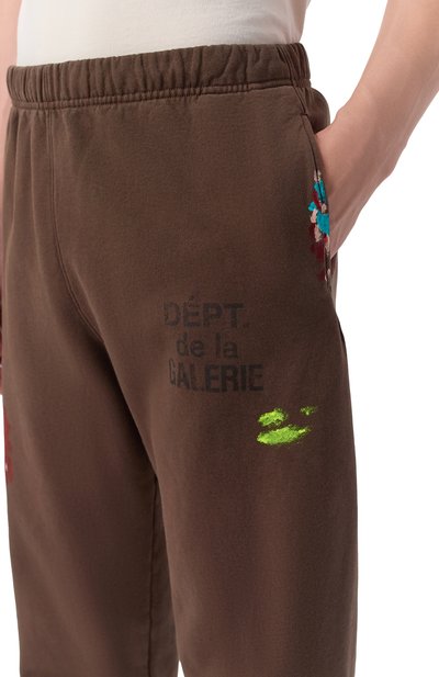 Хлопковые джоггеры GALLERY DEPT., арт. BTM035/C0TT0N, фото 5