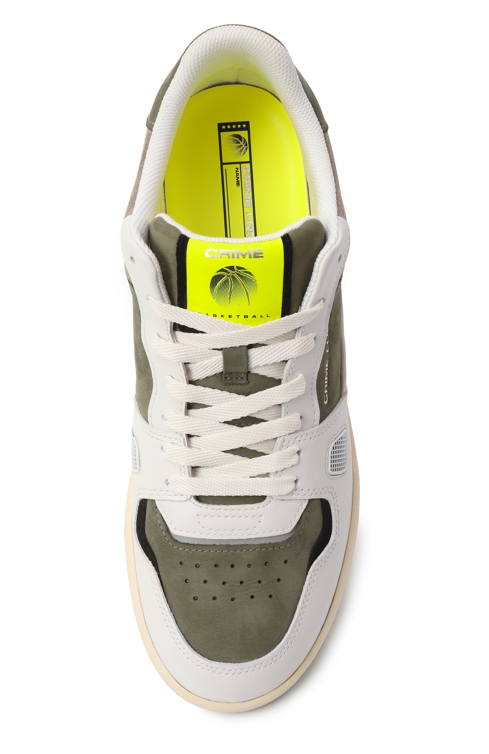 Кожаные кеды off court og CRIME LONDON, арт. 15450AA7, фото 7