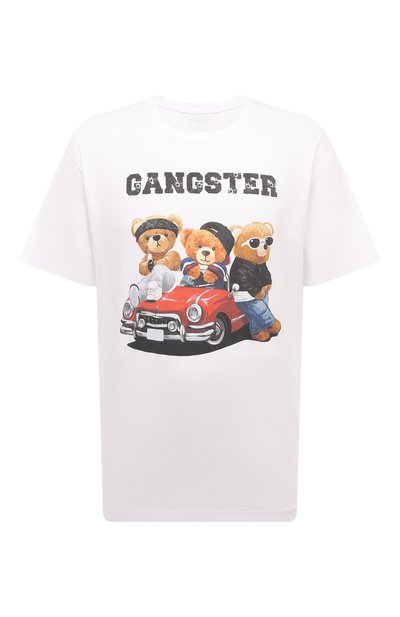Мужская хлопковая футболка BISIBIGLIO, арт. GANGSTER TEDDYS