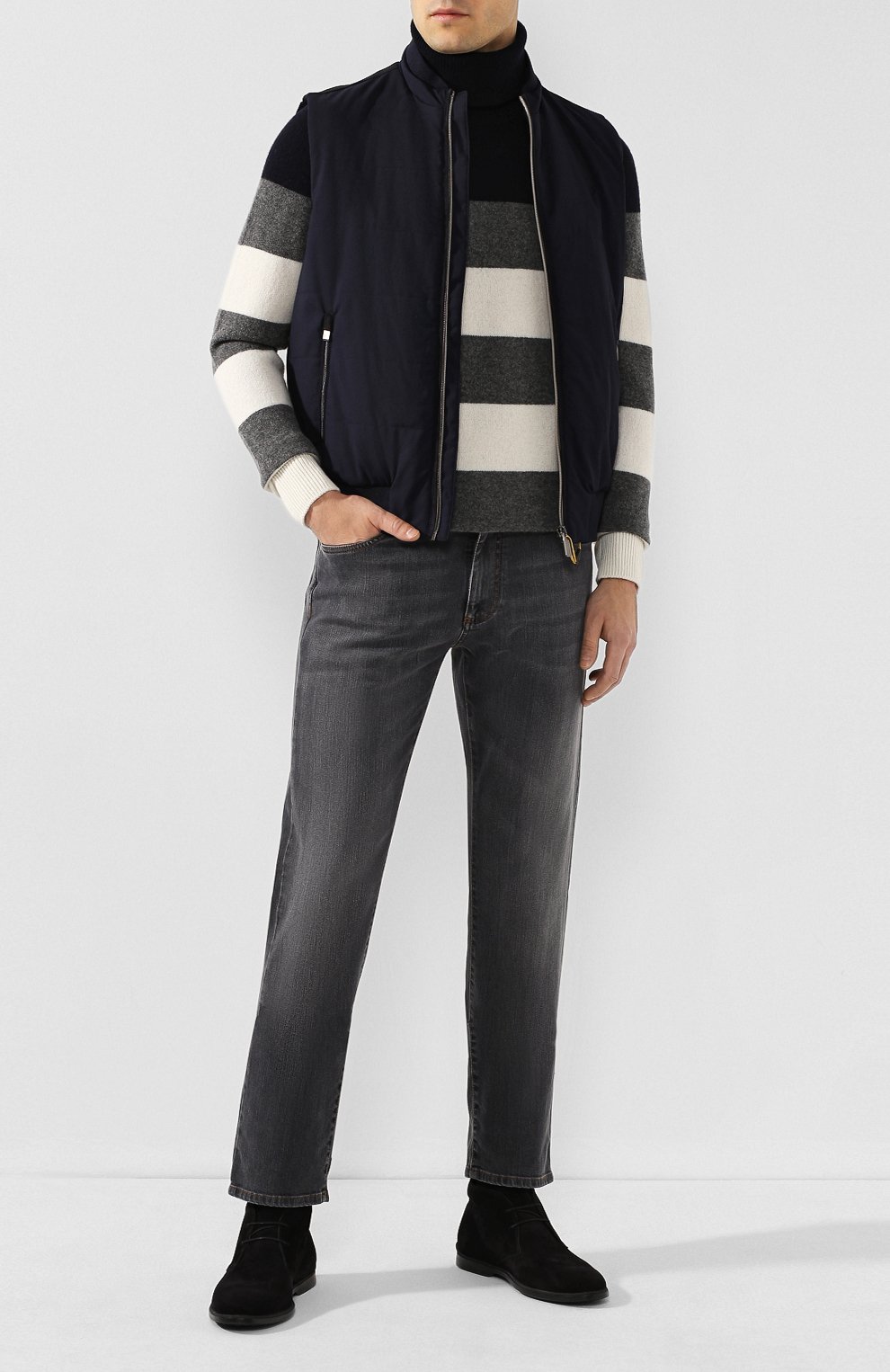 Замшевые ботинки TOD’S, арт. XXM07B00D80RE0, фото 2