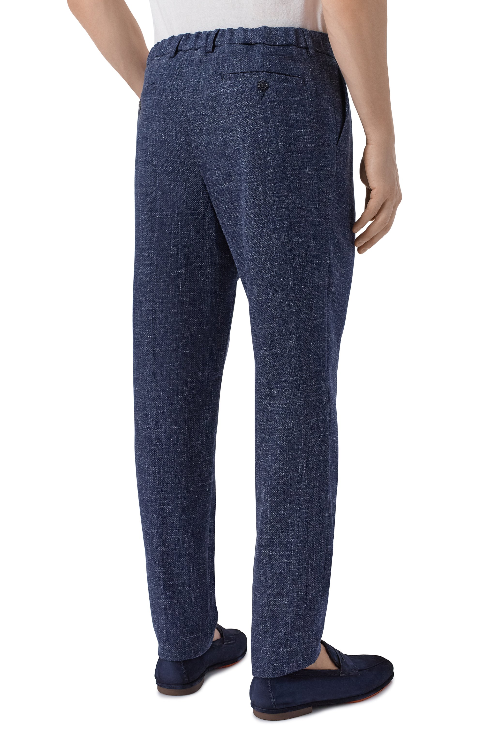 Брюки из шерсти и кашемира MARCO PESCAROLO, арт. FAR/5326, фото 4