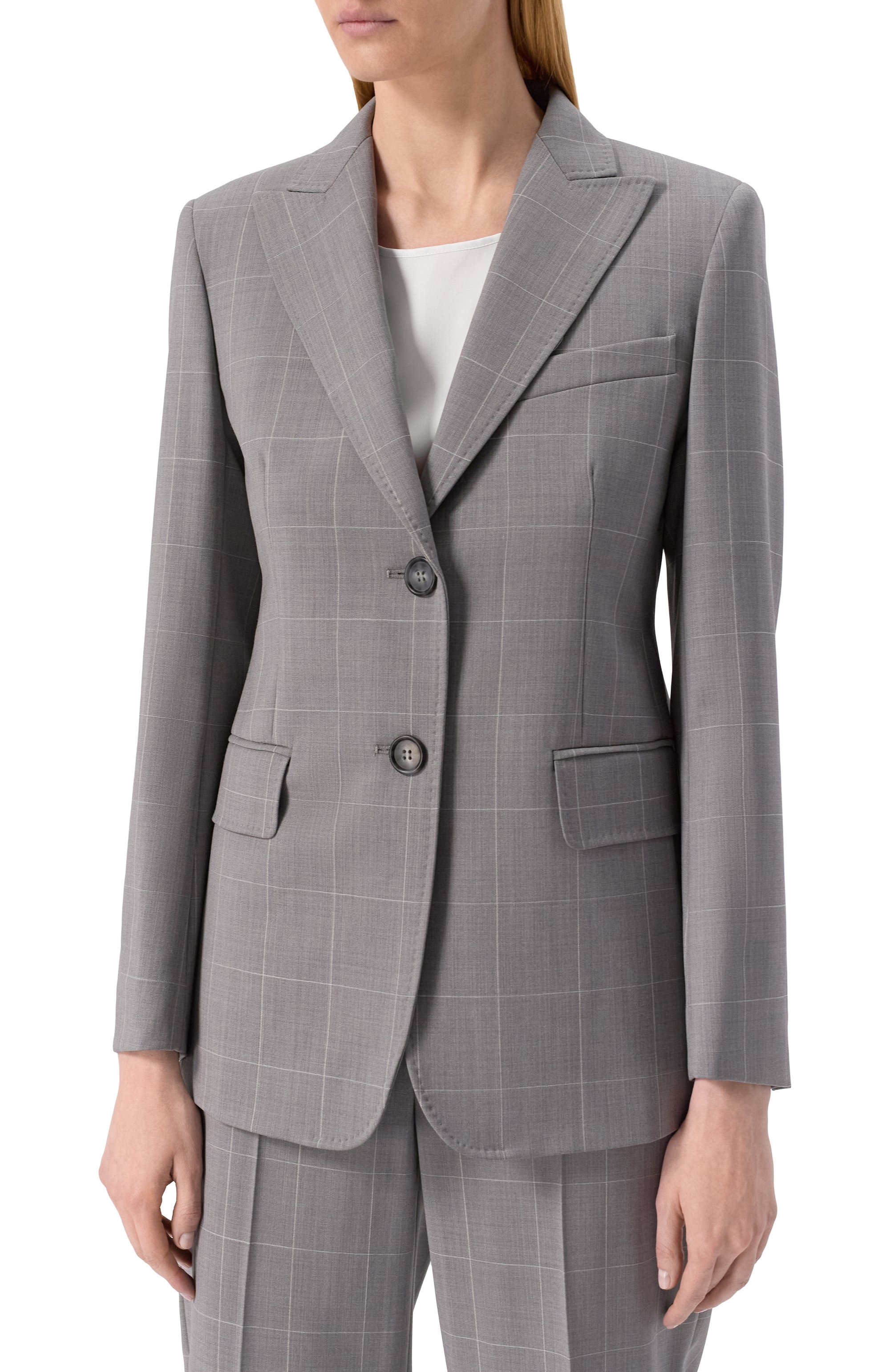 Шерстяной жакет MAX MARA STUDIO, арт. PANN0, фото 3