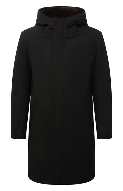 Парка с меховой подкладкой YVES SALOMON, арт. 22WUM00700A34X, фото 1