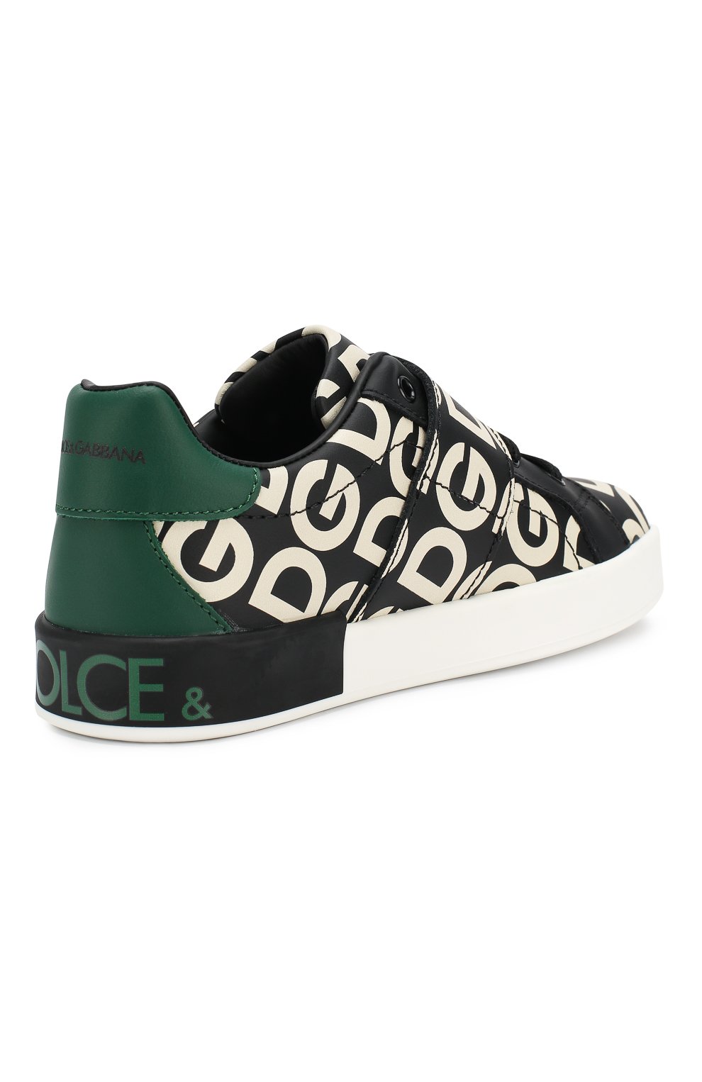 Кожаные кеды DOLCE & GABBANA, арт. DA0773/AV586/29-36, фото 3