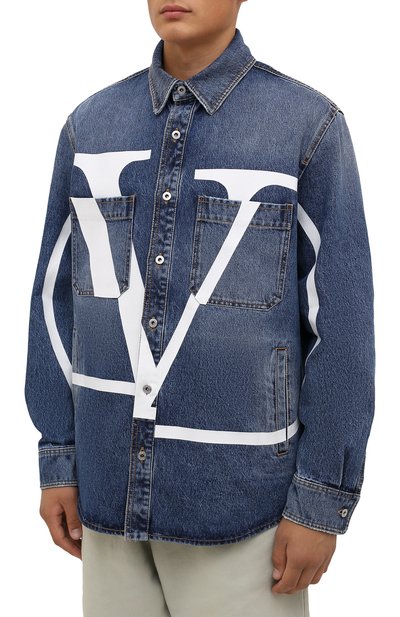 Джинсовая рубашка VALENTINO, арт. WV3DB00G7L0, фото 3