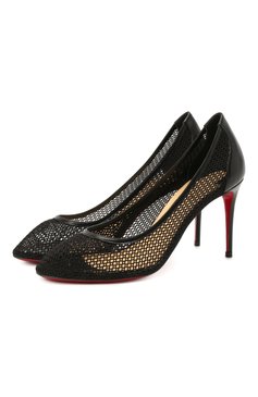 Комбинированные туфли filomena 85 CHRISTIAN LOUBOUTIN, арт. 1210557/FIL0MENA 85, фото 1