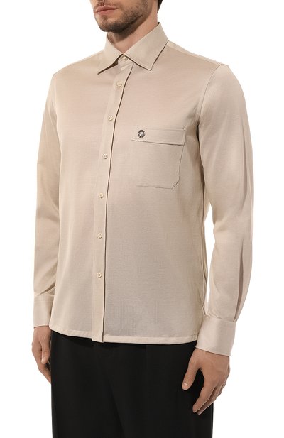 Хлопковая рубашка STEFANO RICCI, арт. CJ007302/TE2701, фото 3