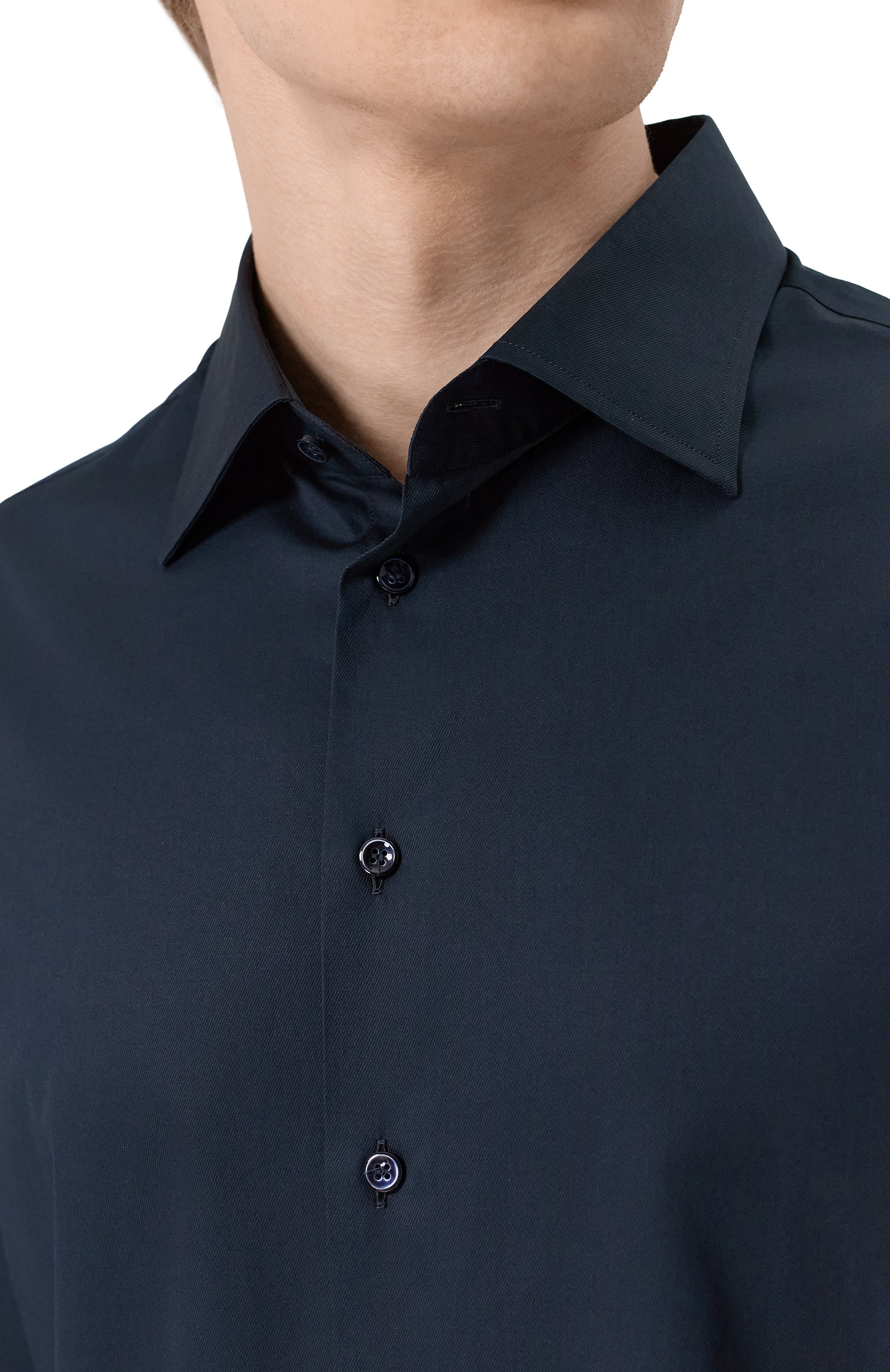 Хлопковая рубашка GIORGIO ARMANI, арт. GM000469/TE11189, фото 5