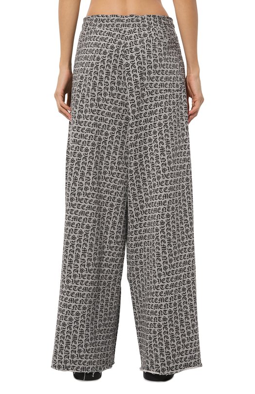Хлопковые брюки VETEMENTS 4