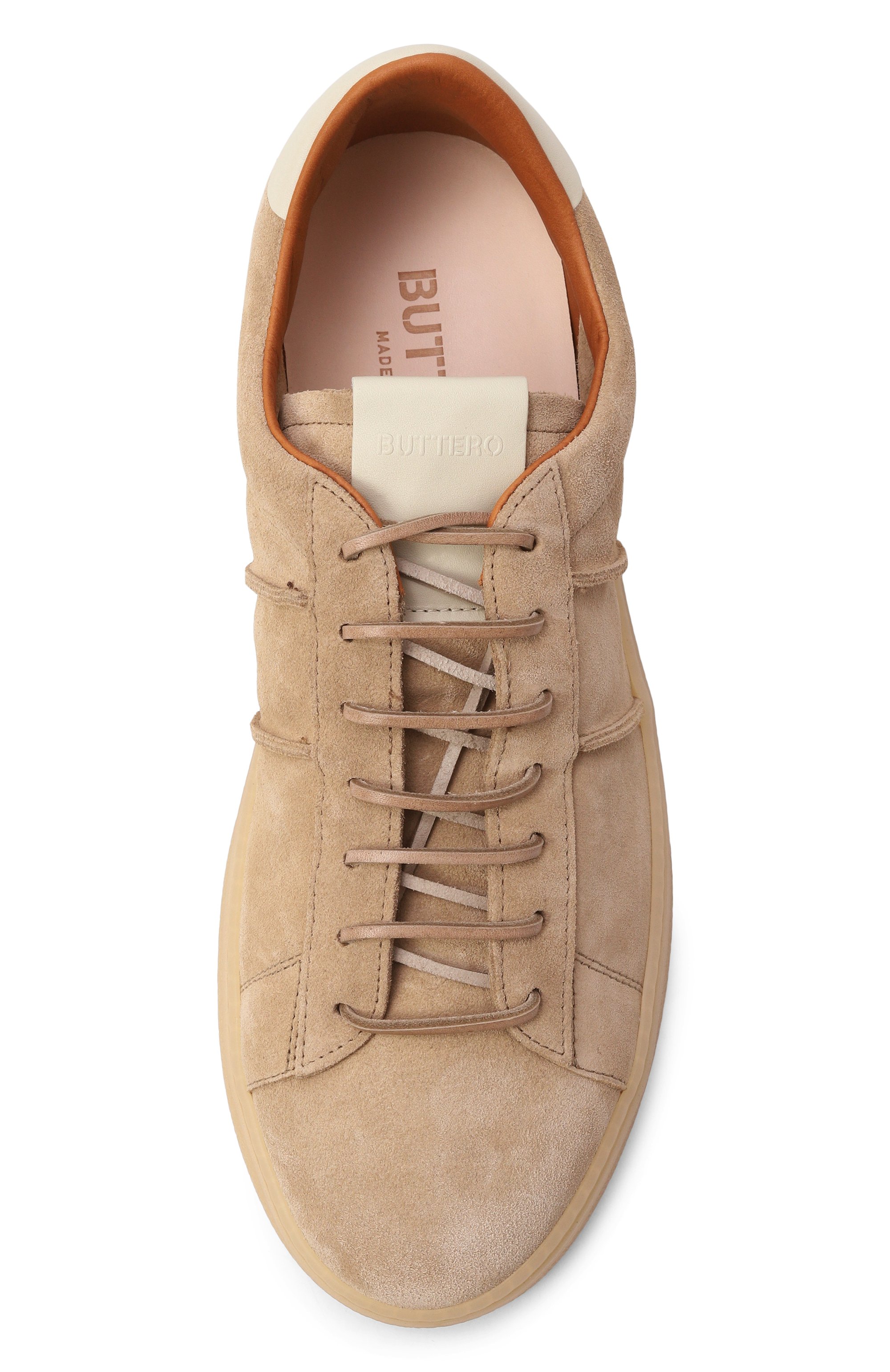 Замшевые кеды burro BUTTERO, арт. B11740G0RH-UG, фото 5