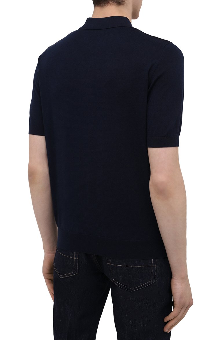 Поло из шелка и хлопка ZILLI, арт. MBV-PZ112-SPRA1/MC01, фото 4